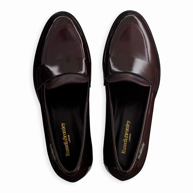 Russell And Bromley Limbo Mockasiner Dam Röda | LZW4929AQ