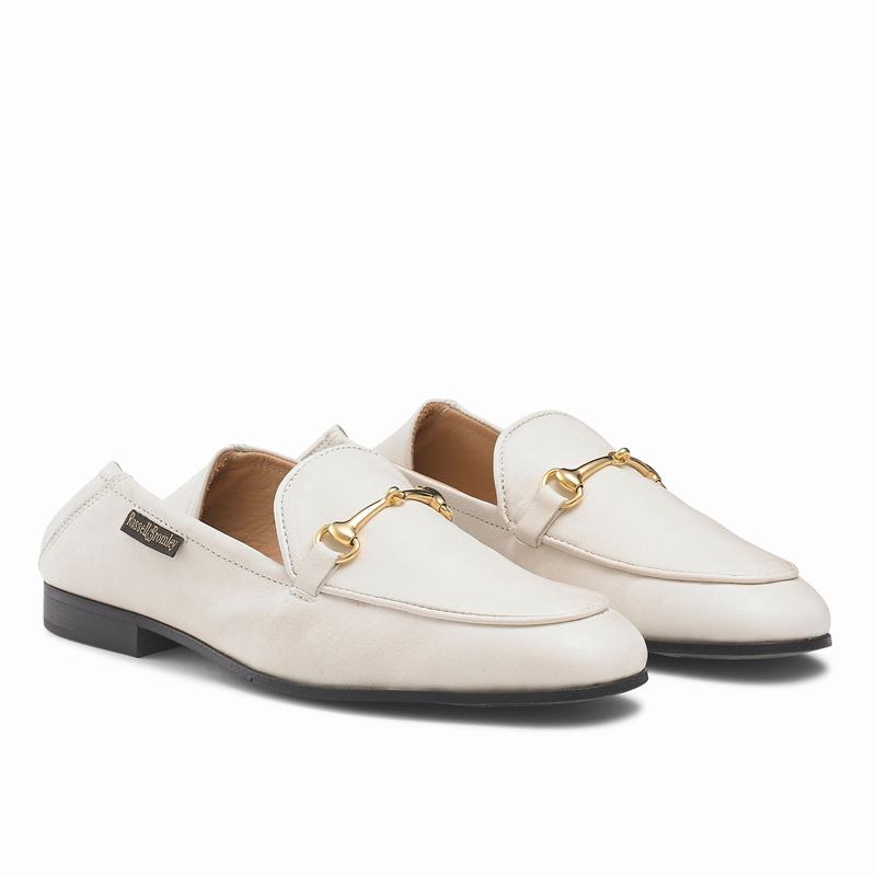 Russell And Bromley Loafer Mockasiner Dam Vita | BUM6388NZ