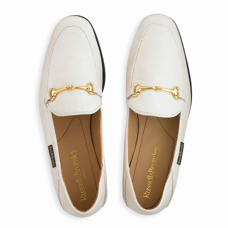 Russell And Bromley Loafer Mockasiner Dam Vita | BUM6388NZ