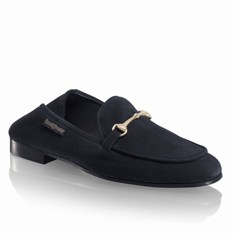 Russell And Bromley Loafer Mockasiner Dam Marinblå | JPP7761EU