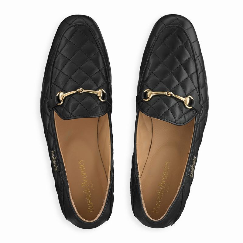 Russell And Bromley Loafer Mockasiner Dam Svarta | ZQS8815BS