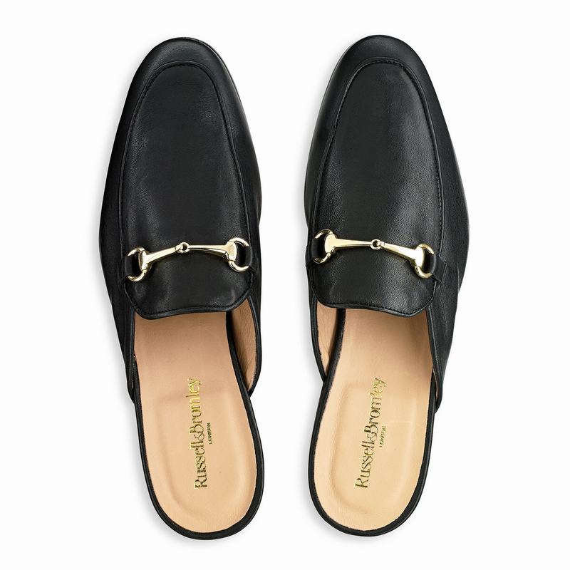 Russell And Bromley Loaferslip Tofflor Herr Svarta | XNP2598ZP