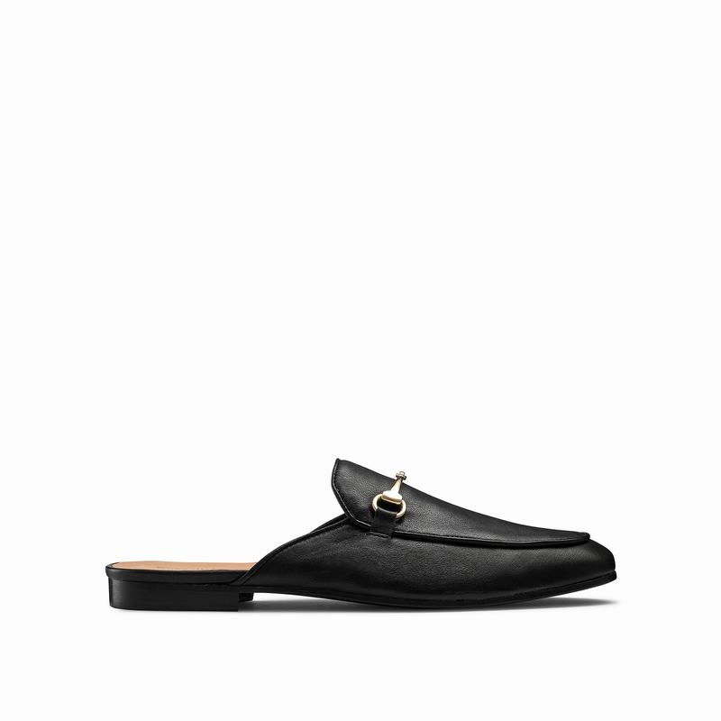 Russell And Bromley Loaferslip Tofflor Herr Svarta | XNP2598ZP