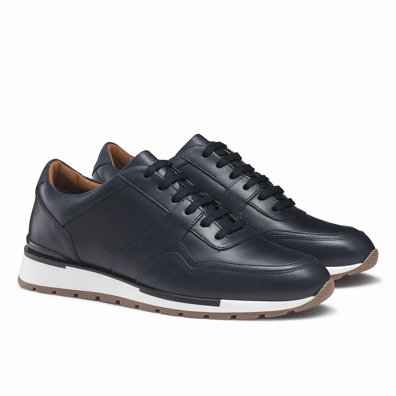 Russell And Bromley Lomond Låga Sneakers Dam Blå | MTY7536YB