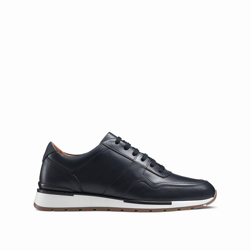 Russell And Bromley Lomond Låga Sneakers Dam Blå | MTY7536YB