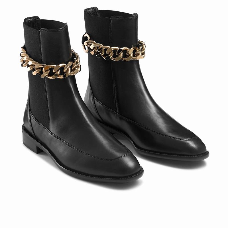 Russell And Bromley Lovechain Chelsea Stövlar Dam Svarta | SSI1652YG