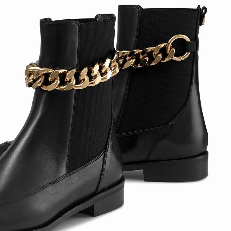 Russell And Bromley Lovechain Chelsea Stövlar Dam Svarta | SSI1652YG