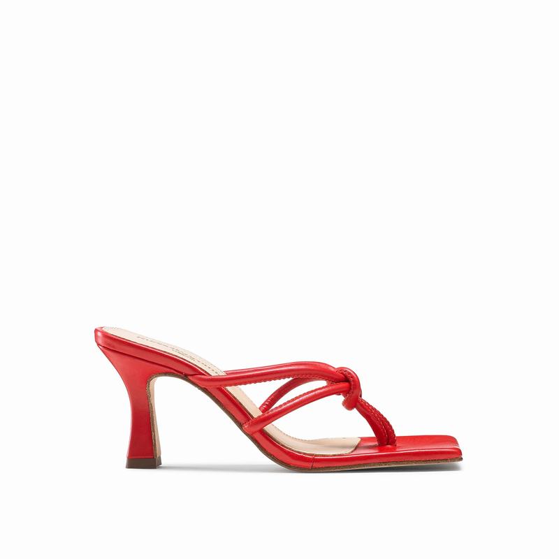 Russell And Bromley Margarita Sandaler Klack Dam Röda | HOY1519VF