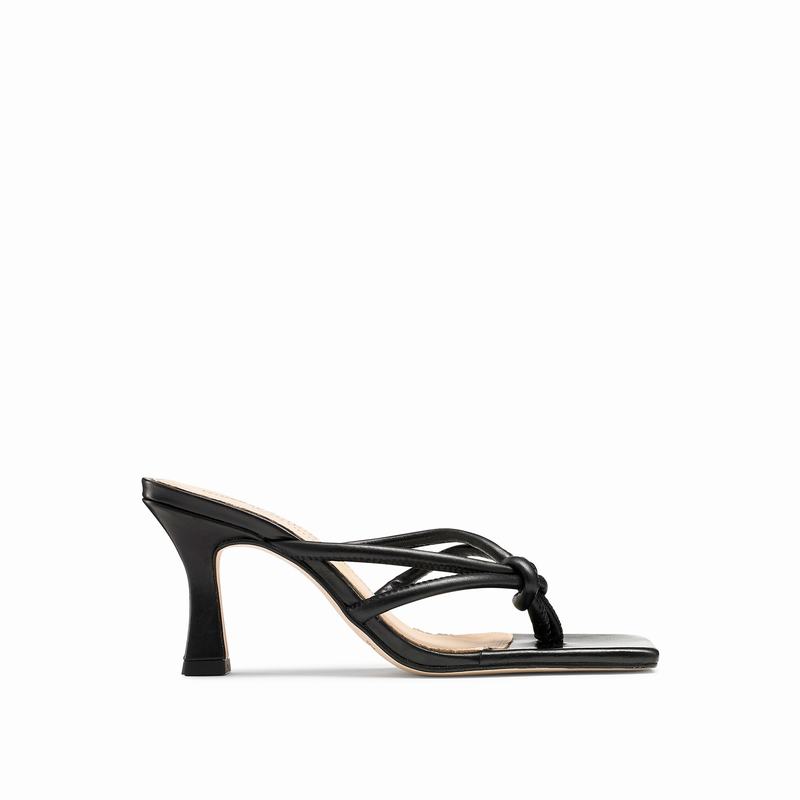 Russell And Bromley Margarita Sandaler Klack Dam Svarta | ZVY713KC