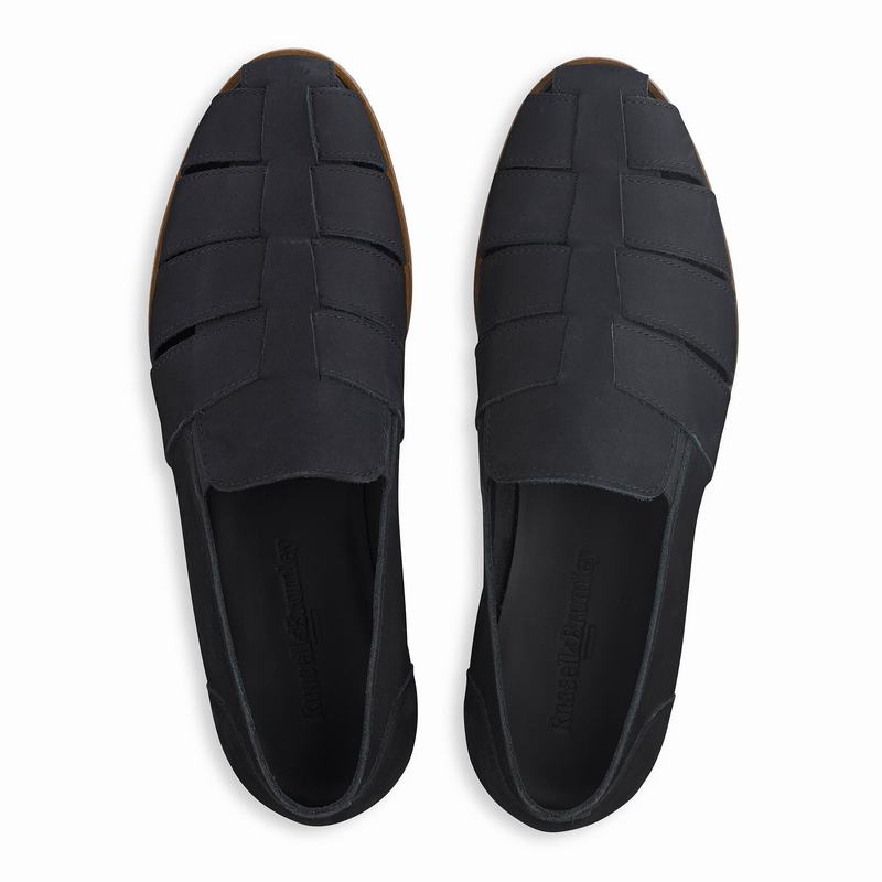 Russell And Bromley Mariner Slip On Skor Herr Blå | AOB74100HK