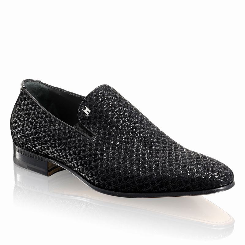 Russell And Bromley Meander Slip On Skor Herr Svarta | KVN8776DK