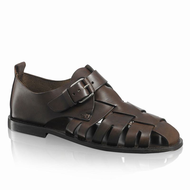 Russell And Bromley Neptune Sandaler Herr Bruna | ZFH9168TG