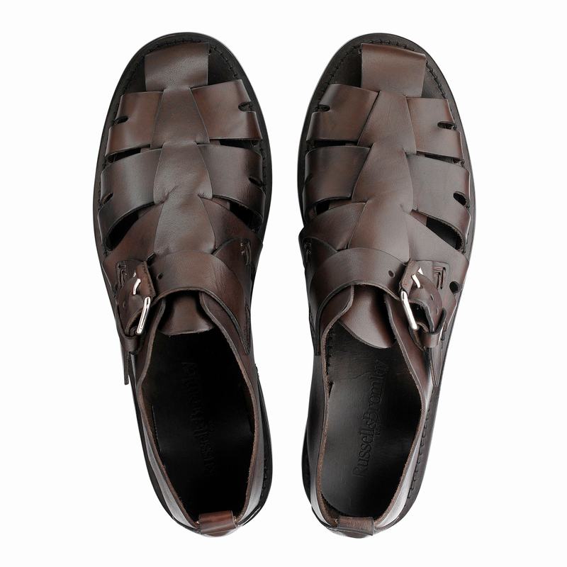 Russell And Bromley Neptune Sandaler Herr Bruna | ZFH9168TG