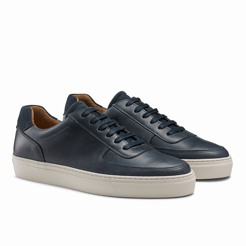 Russell And Bromley Outfield Låga Sneakers Herr Blå | TCA3643XY