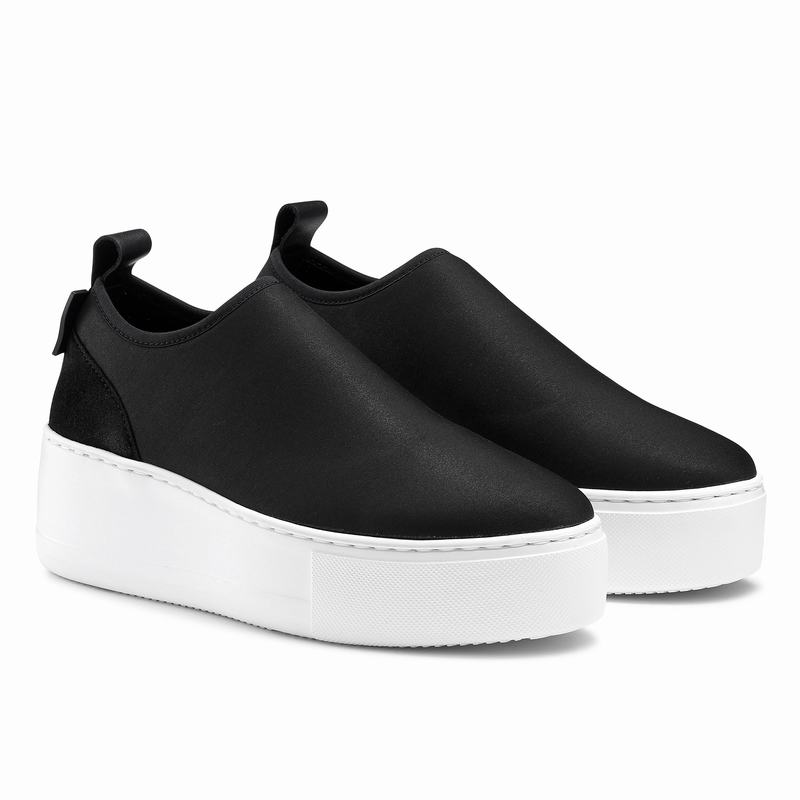 Russell And Bromley Park Flex Plattform Sneakers Dam Svarta | ZNS3293LA