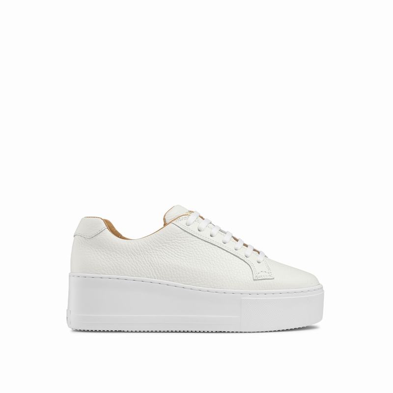 Russell And Bromley Park Life Plattform Sneakers Dam Vita | YAB7139CX