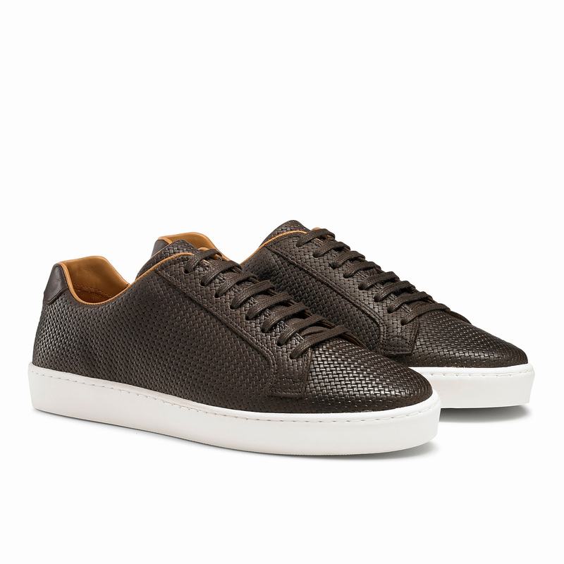 Russell And Bromley Park Run Låga Sneakers Herr Bruna | ATS7030UE