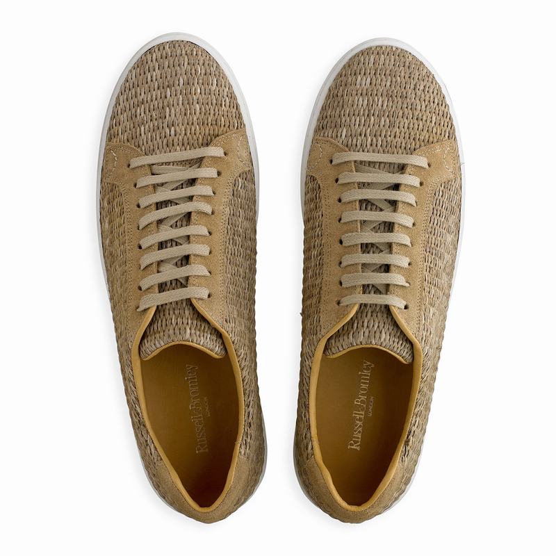 Russell And Bromley Park Run Låga Sneakers Herr Bruna | QNF5383CH