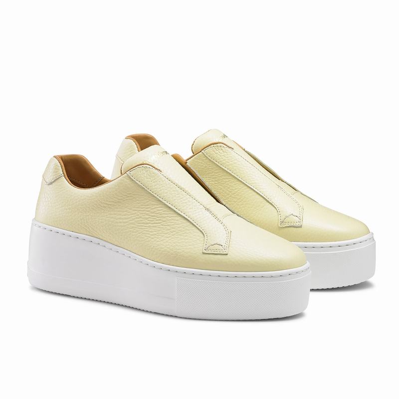 Russell And Bromley Park Up Plattform Sneakers Dam Gula | BOL2812GC