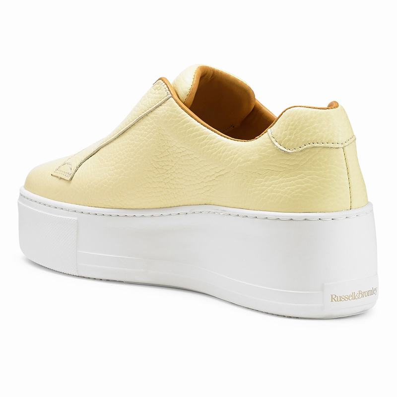 Russell And Bromley Park Up Plattform Sneakers Dam Gula | BOL2812GC