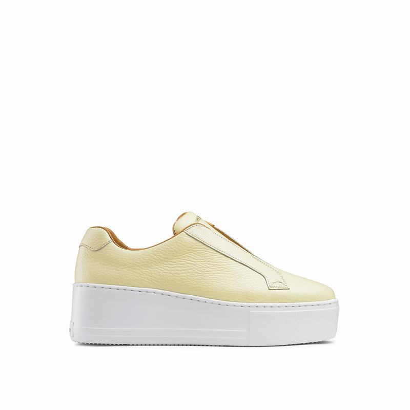 Russell And Bromley Park Up Plattform Sneakers Dam Gula | BOL2812GC