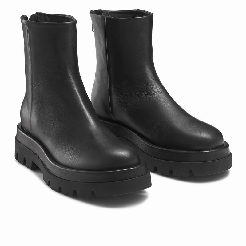 Russell And Bromley Peppa Ankelboots Dam Svarta | YHT6931VW