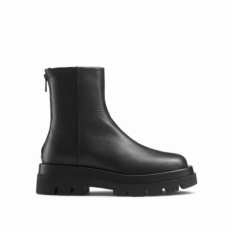 Russell And Bromley Peppa Ankelboots Dam Svarta | YHT6931VW