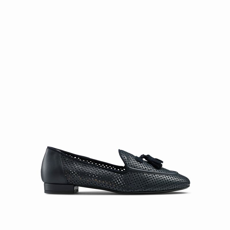 Russell And Bromley Perfect Mockasiner Dam Blå | KRS4648AV