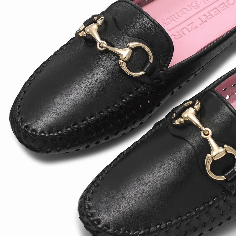 Russell And Bromley Perlamule Mockasiner Dam Svarta | NKE4698HD