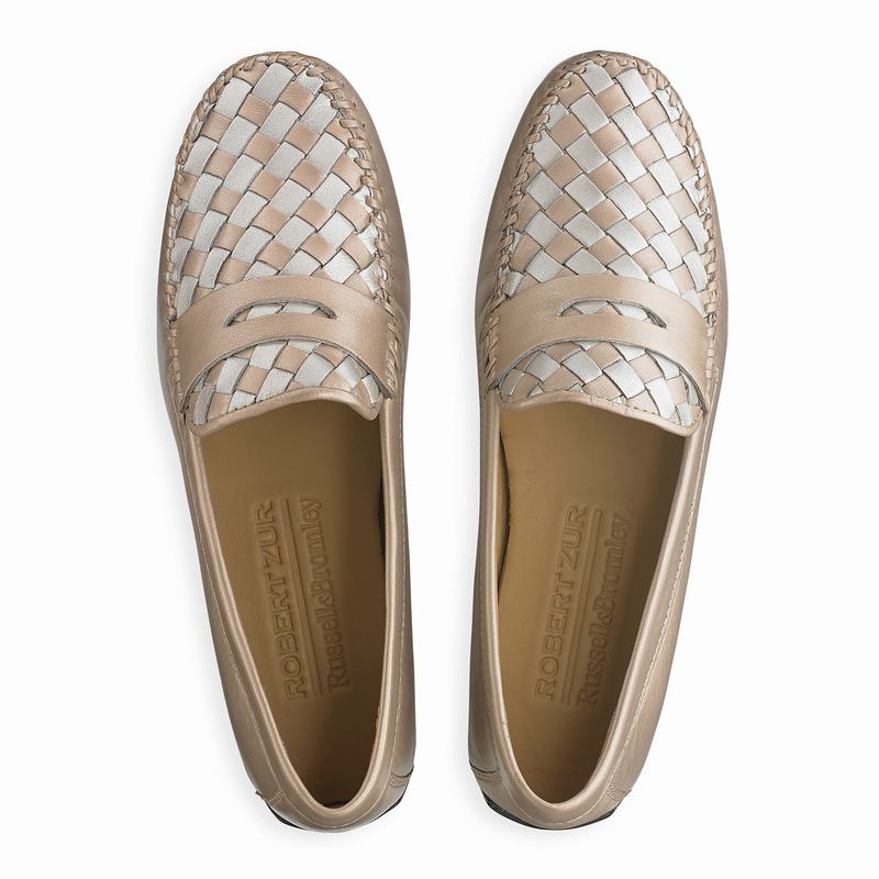 Russell And Bromley Petra Mockasiner Dam Metallic | XFB869TF