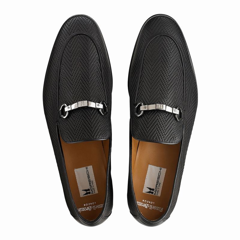 Russell And Bromley Pluto Mockasiner Herr Svarta | IJW1769NA