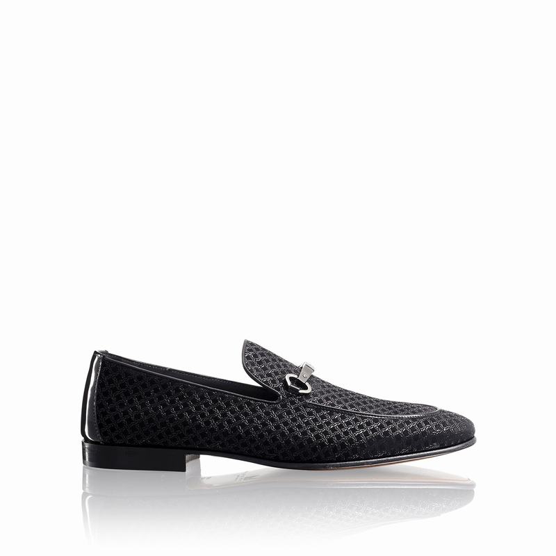 Russell And Bromley Pluto Mockasiner Herr Svarta | UIM3578JO