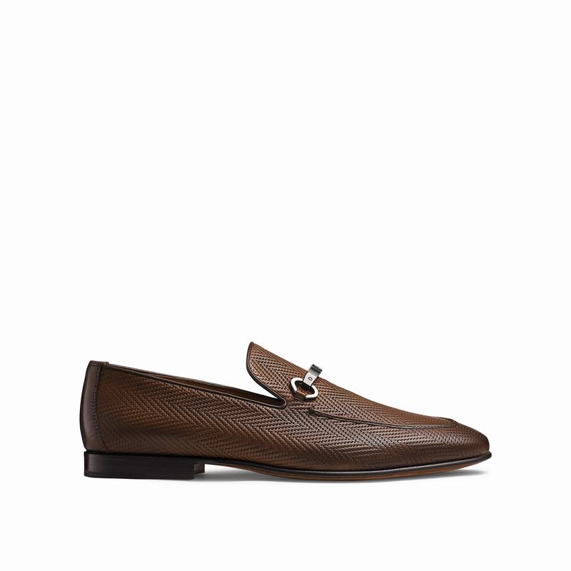 Russell And Bromley Pluto Mockasiner Herr Bruna | UVA2637LC