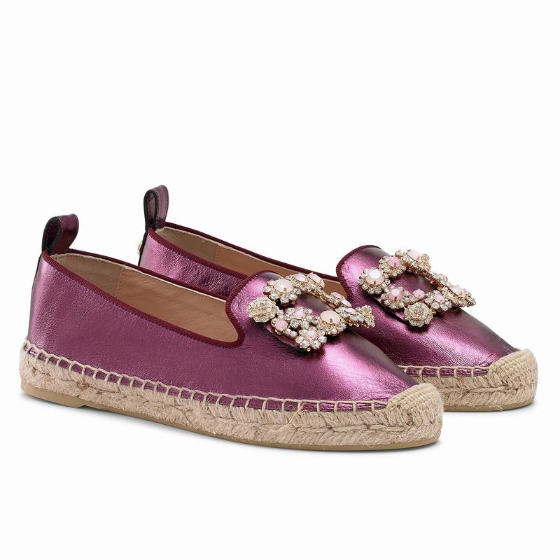 Russell And Bromley Pocketfull Espadrille Dam Lila | RGY3081UI