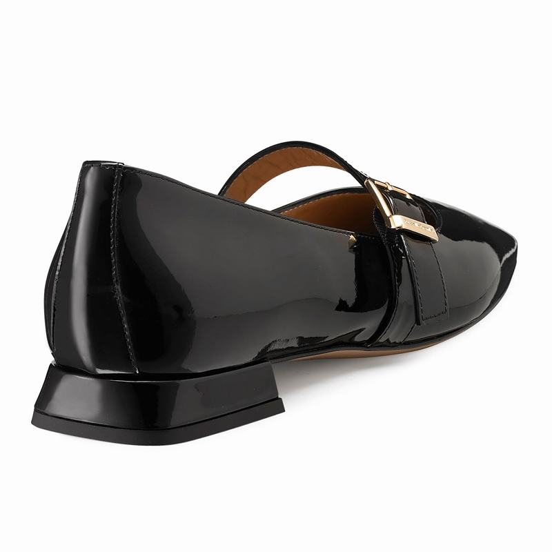 Russell And Bromley Queen Mary Ballerina Dam Svarta | JLP6432NC