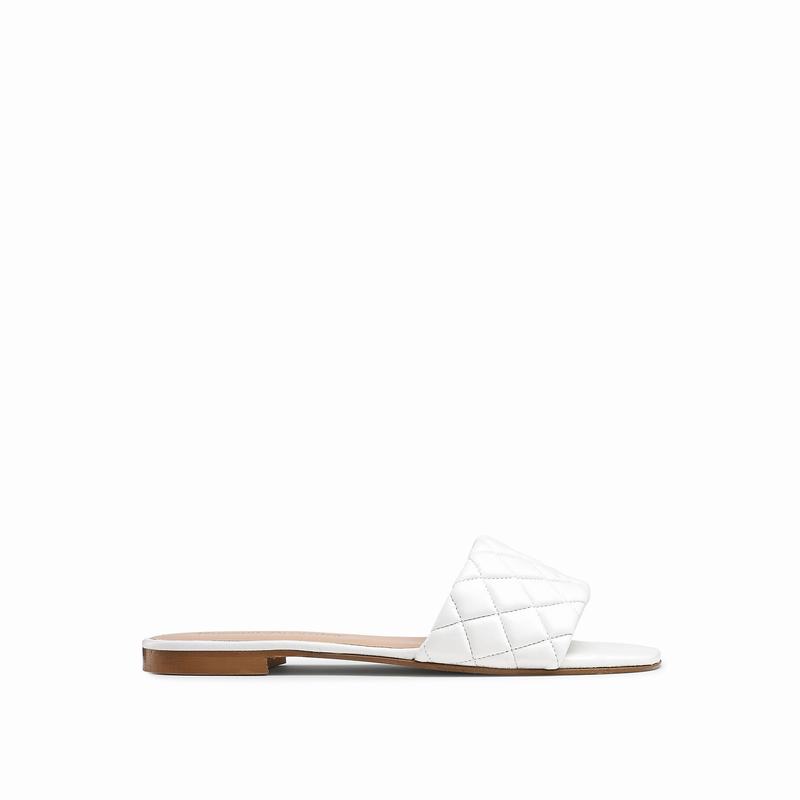 Russell And Bromley Quiltmule Mules Skor Dam Vita | BQZ9148BR