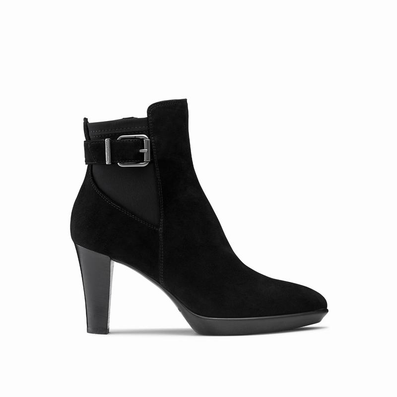 Russell And Bromley Raindrop Ankelboots Dam Svarta | GIV3878JA