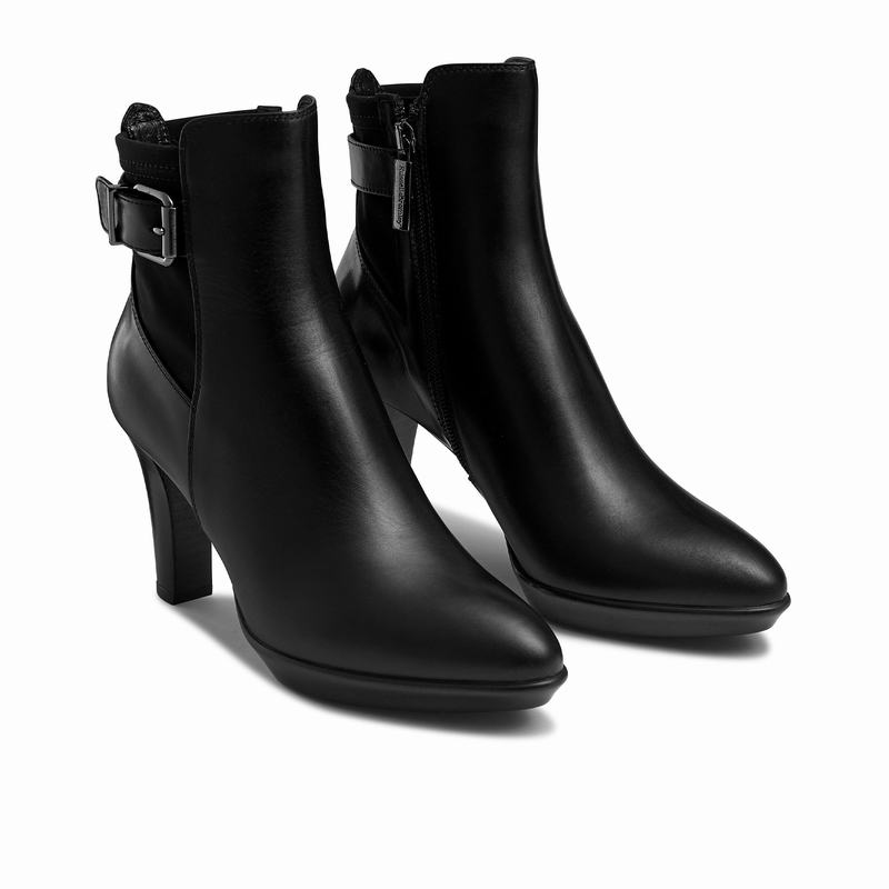 Russell And Bromley Raindrop Ankelboots Dam Svarta | ITO7923BN