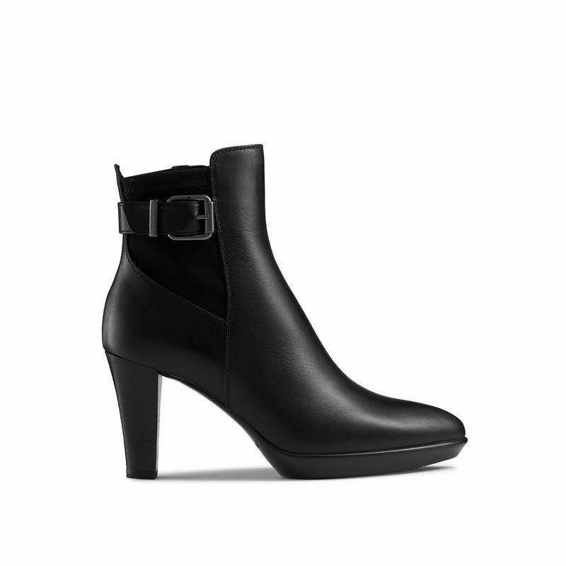 Russell And Bromley Raindrop Ankelboots Dam Svarta | ITO7923BN