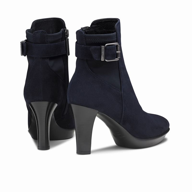 Russell And Bromley Raindrop Ankelboots Dam Blå | KEG568KQ