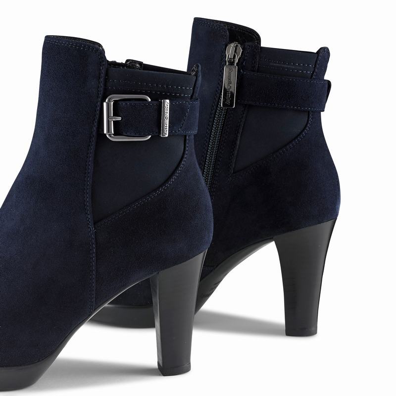 Russell And Bromley Raindrop Ankelboots Dam Blå | KEG568KQ