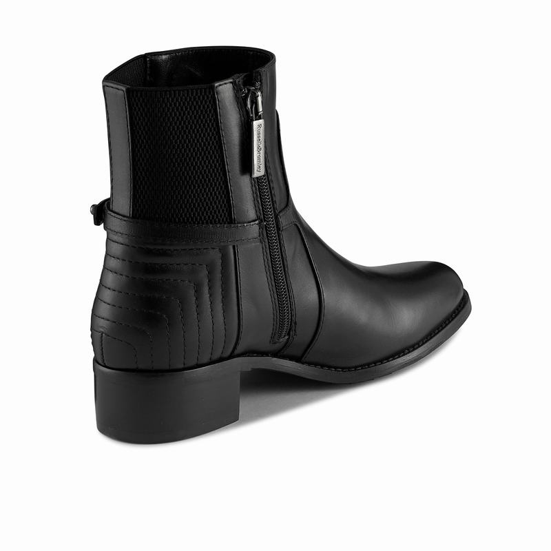 Russell And Bromley Rein Fall Ankelboots Dam Svarta | UCV5931IO