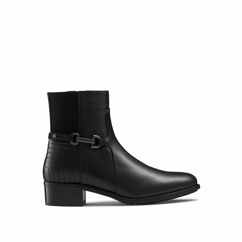 Russell And Bromley Rein Fall Ankelboots Dam Svarta | UCV5931IO