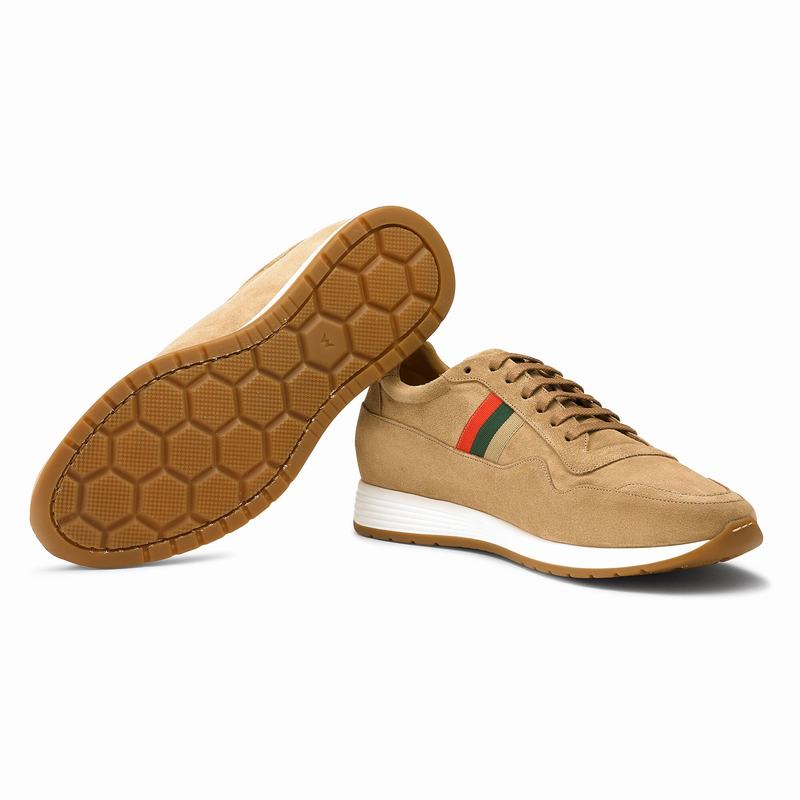 Russell And Bromley Run Time Låga Sneakers Herr Bruna | STG9211QE