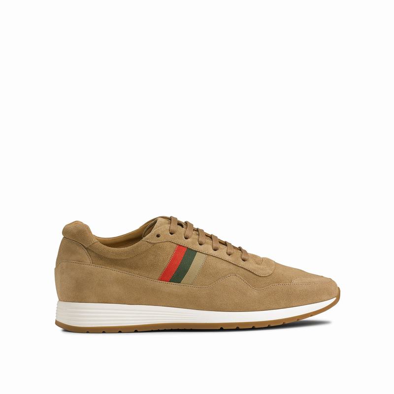 Russell And Bromley Run Time Låga Sneakers Herr Bruna | STG9211QE