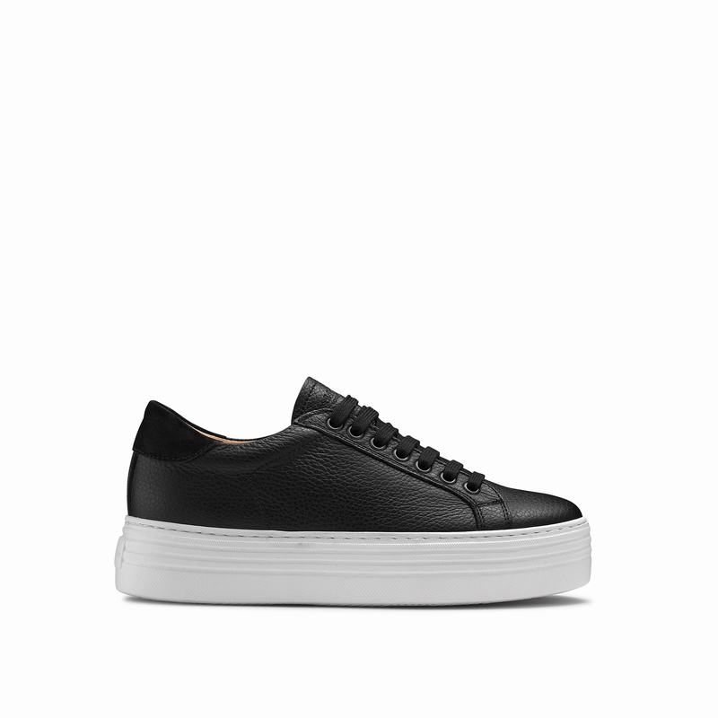 Russell And Bromley Saturn Plattform Sneakers Dam Svarta | WCN7765QL