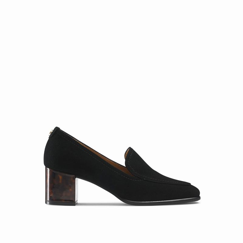 Russell And Bromley Smokey Tofflor Dam Svarta | ZFV9030ZX