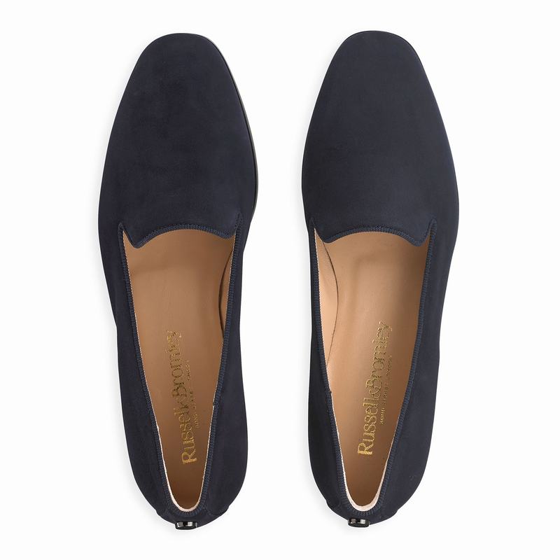 Russell And Bromley Smoking Ballerina Dam Blå | LQS7082NJ