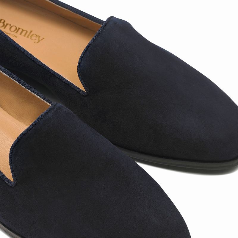 Russell And Bromley Smoking Ballerina Dam Blå | LQS7082NJ