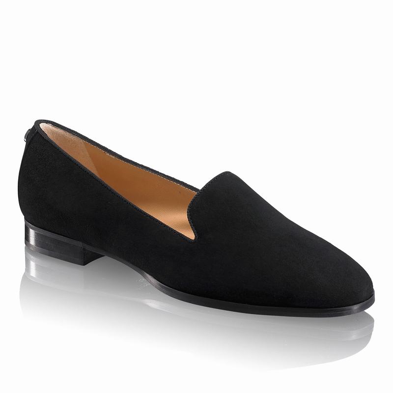 Russell And Bromley Smoking Ballerina Dam Svarta | RVL8485YW